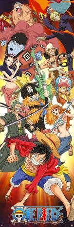 ONE PIECE DOOR POSTER (İTHAL)