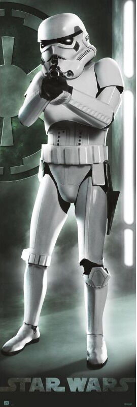 STAR WARS STORMTROOPER  DOOR POSTER