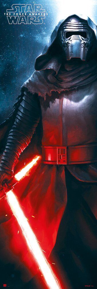 STAR WARS KYLO REN DOOR POSTER