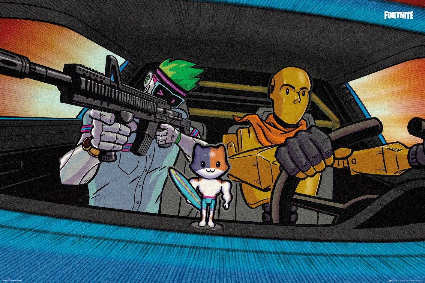 FORTNITE VALET MAXI POSTER