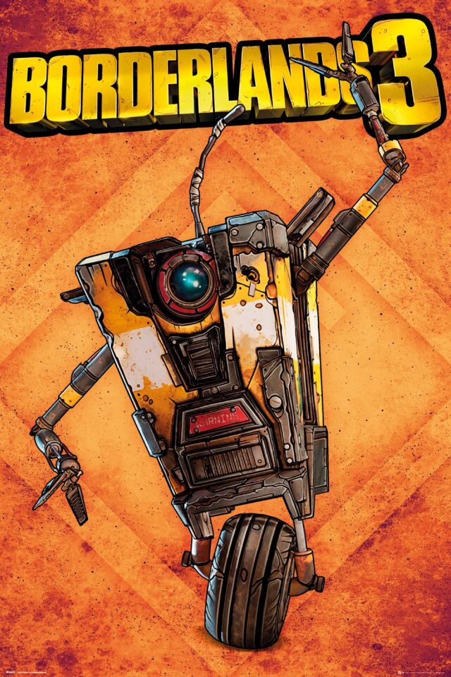 BORDERLANDS 3  CLAPTRAP MAXI POSTER