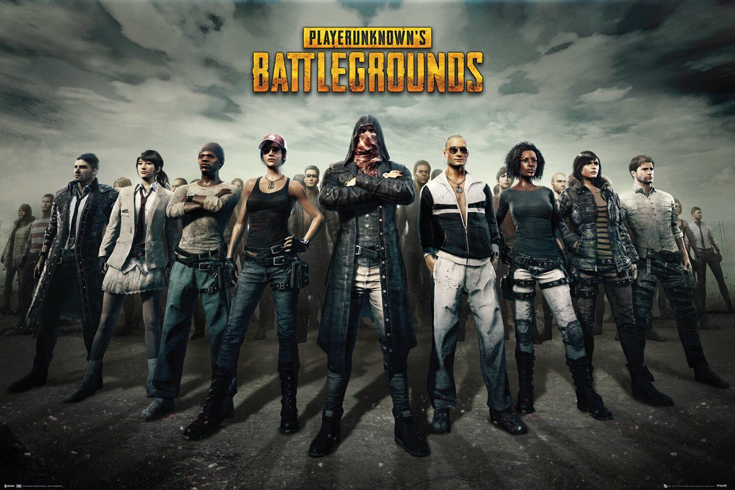 PUBG  GROUP MAXI POSTER