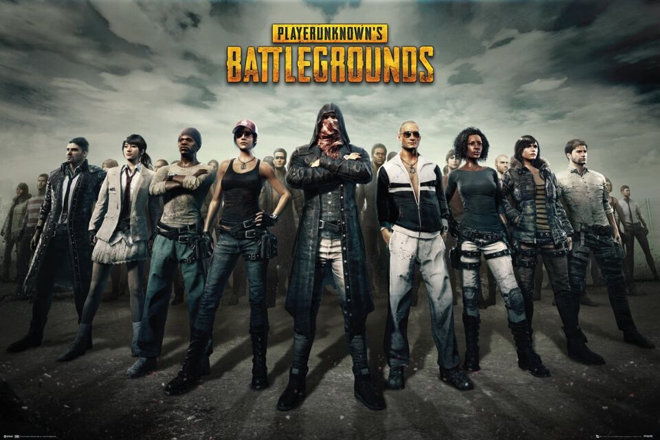 PUBG  GROUP MAXI POSTER