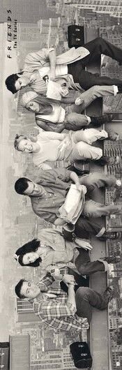 FRIENDS SKYSCRAPER  DOOR POSTER