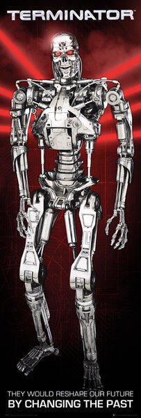 THE TERMINATOR FUTURE DOOR POSTER