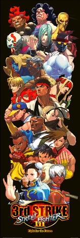 STREET FIGTHER DOOR POSTER