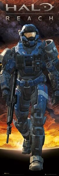 HALO DOOR POSTER