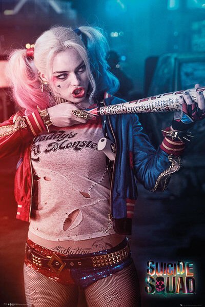 SUICIDE SQUAD HARLEY QUINN SOLO  MAXI POSTER
