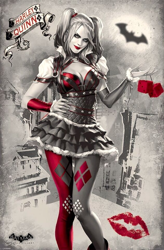 BATMAN  ARKHAM  HARLEY QUINN  MAXI POSTER