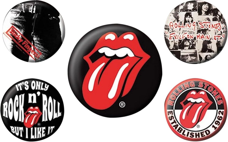 ROLLING STONES ROZET  SETİ
