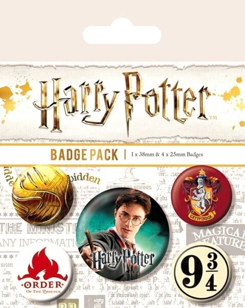 HARRY POTTER CORE GRYFFINDOR ROZET SETİ