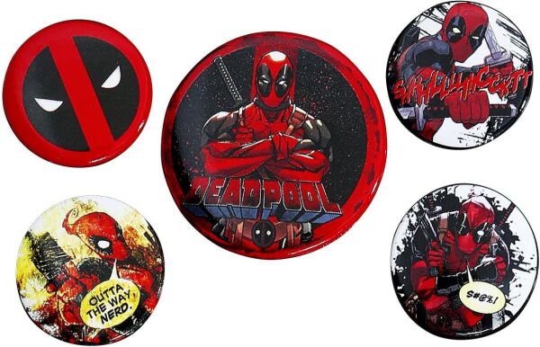 DEADPOOL ROZET SETİ