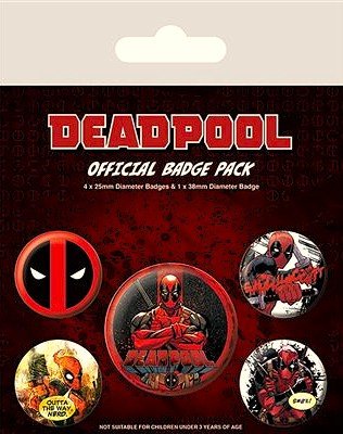 DEADPOOL ROZET SETİ