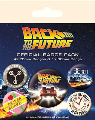BACK TO THE FUTURE ROZET SETİ