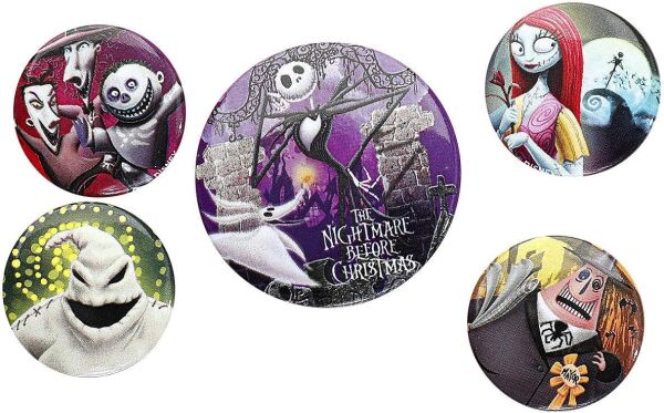 NIGHTMARE  BEFORE CHRISTMAS  ROZET SETİ