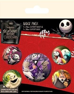 NIGHTMARE  BEFORE CHRISTMAS  ROZET SETİ