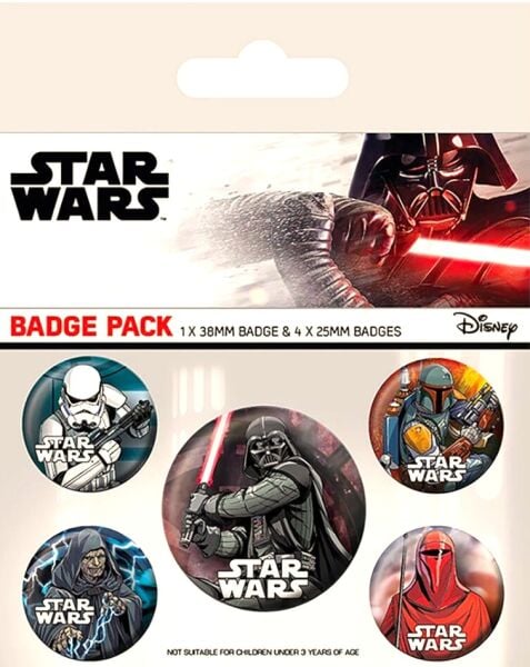 STAR WARS DARK SIDE ROZET SETİ