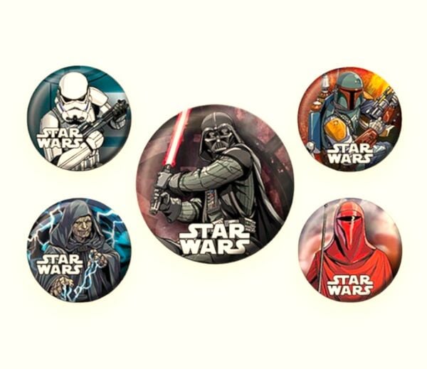 STAR WARS DARK SIDE ROZET SETİ