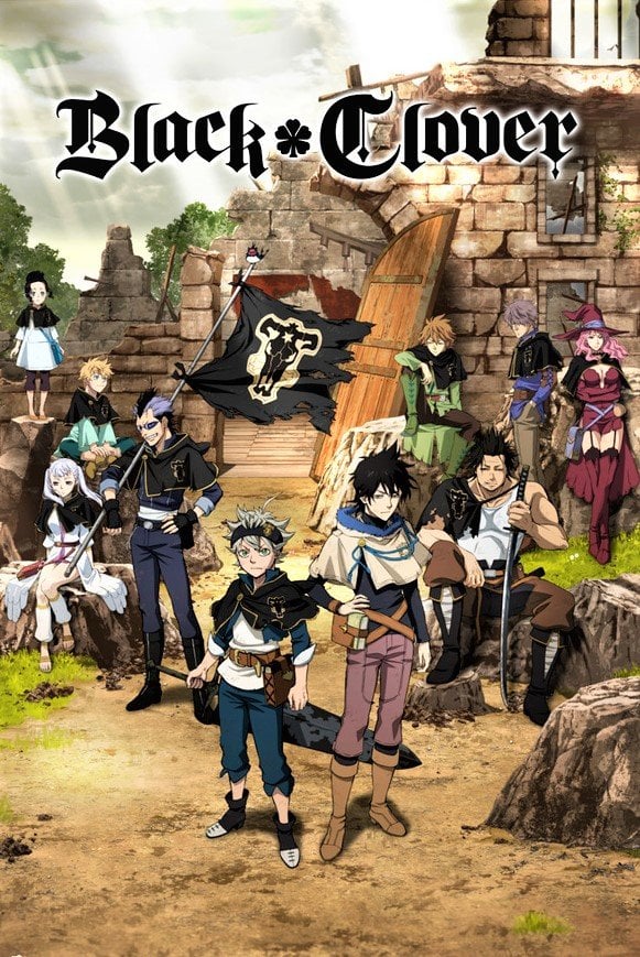 BLACK CLOVER BLACK BULL SQUAD AND YUNO  MAXI POSTER