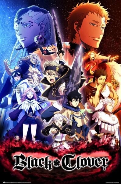 BLACK CLOVER CHARACTERS  MAXI POSTER