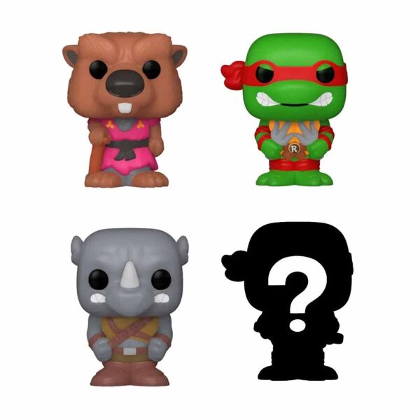Funko Bitty Pop: Teenage Mutant Ninja Turtles Splinter 4 lü Sürpriz Figür Seti