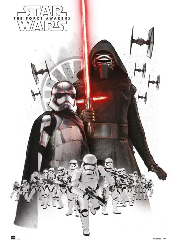 STAR WARS EMPIRE WHITE  MAXI POSTER